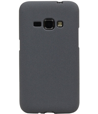 Grijs Zand TPU back case cover hoesje voor Samsung Galaxy J1 2016