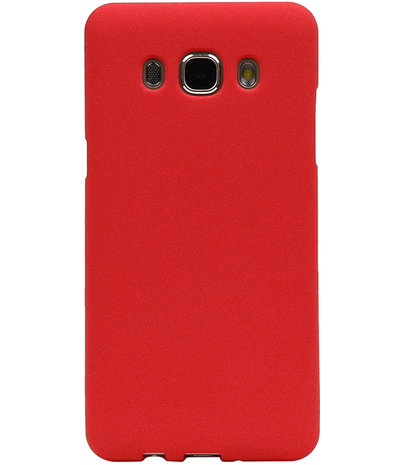 Rood Zand TPU back case cover hoesje voor Samsung Galaxy J7 2016