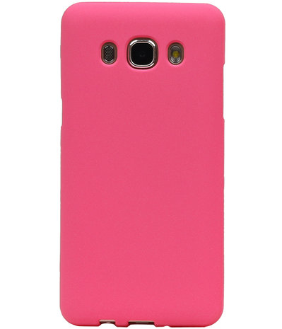 Roze Zand TPU back case cover hoesje voor Samsung Galaxy J7 2016