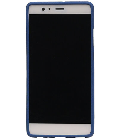 Blauw Zand TPU back case cover hoesje voor Huawei P9