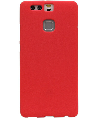 Rood Zand TPU back case cover hoesje voor Huawei P9