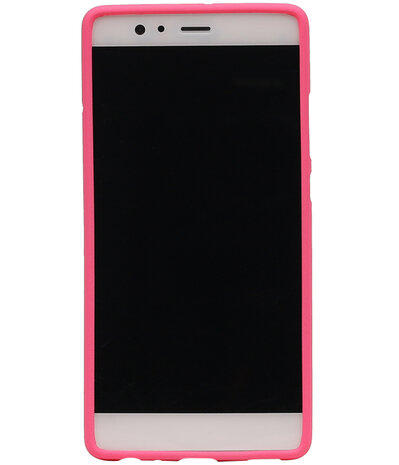 Roze Zand TPU back case cover hoesje voor Huawei P9
