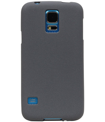 Grijs Zand TPU back case cover hoesje voor Samsung Galaxy S5