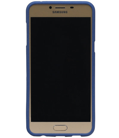 Blauw Zand TPU back case cover hoesje voor Samsung Galaxy C5