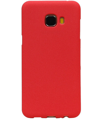 Rood Zand TPU back case cover hoesje voor Samsung Galaxy C5