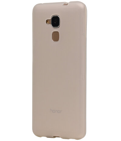 Huawei Honor 5c TPU Hoesje Transparant Wit