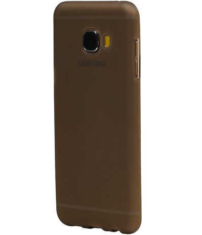 Samsung Galaxy C5 TPU Hoesje Transparant Grijs