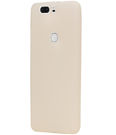 Huawei Honor V8 TPU Back Cover Hoesje Transparant Wit