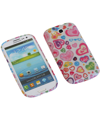 Kiss TPU back case cover hoesje voor Samsung Galaxy S3 I9300