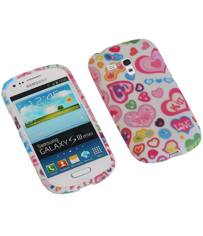 Kiss TPU back case cover hoesje voor Samsung Galaxy S3 Mini I8190