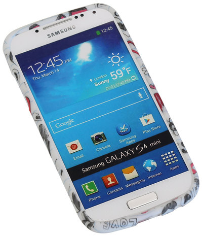 Love TPU back case cover hoesje voor Samsung Galaxy S4 Mini I9190