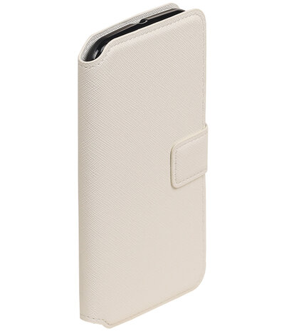 Goud HTC 10 TPU wallet case booktype hoesje HM Book