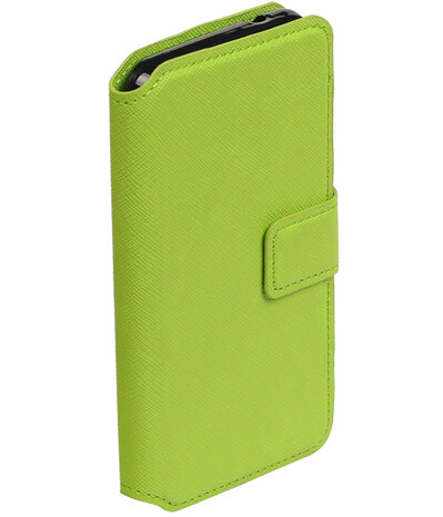 Groen Huawei Y3 II TPU wallet case booktype hoesje HM Book