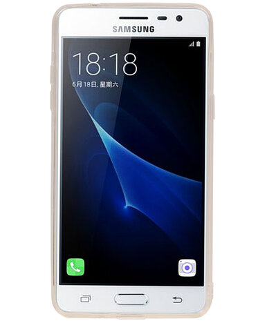 Samsung Galaxy J3 Pro Cover Hoesje Transparant
