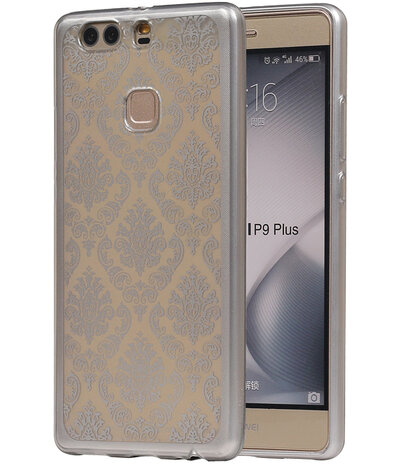 Zilver Brocant TPU back case cover hoesje voor Huawei P9 Plus