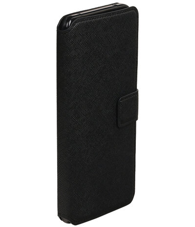 Zwart LG V20 TPU wallet case booktype hoesje HM Book
