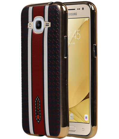 M-Cases Bruin Ruit Design TPU back case hoesje voor Samsung Galaxy J5 2016