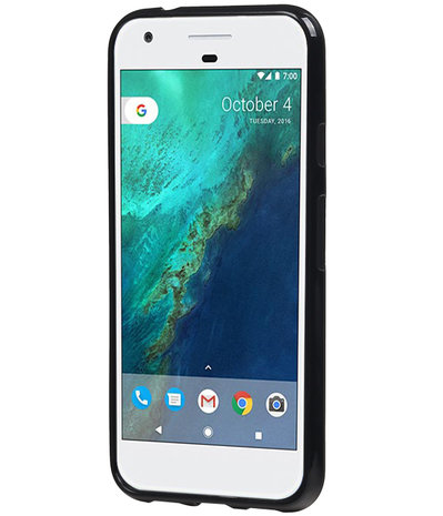 Google Pixel TPU back case hoesje Zwart