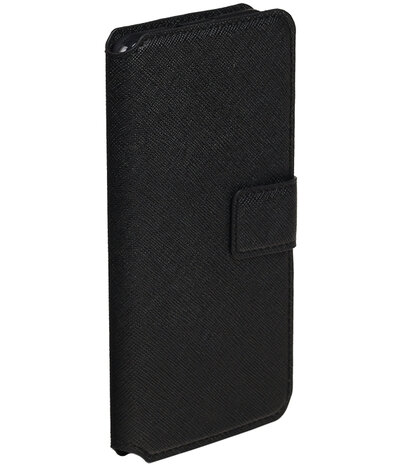 Zwart Huawei Nova TPU wallet case booktype hoesje HM Book