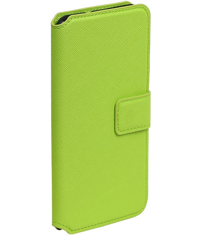 Groen Huawei Nova Plus TPU wallet case booktype hoesje HM Book