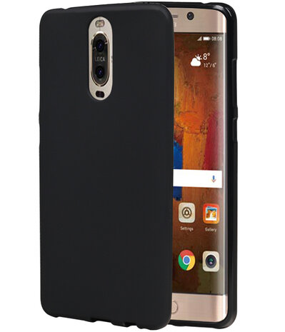 Huawei Mate 9 Pro TPU back case hoesje Zwart