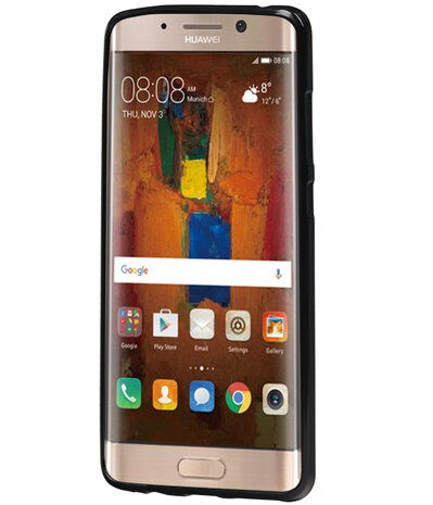 Huawei Mate 9 Pro TPU back case hoesje Zwart