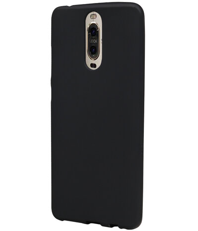 Huawei Mate 9 Pro TPU back case hoesje Zwart