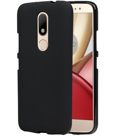  Motorola Moto M TPU back case hoesje Zwart