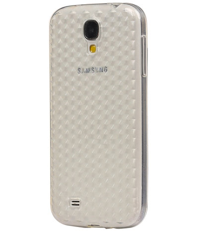 Samsung Galaxy S4 i9500 Diamant TPU back case hoesje WIt