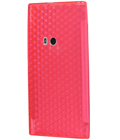 Nokia Lumia 920 Diamant TPU back case hoesje Roze