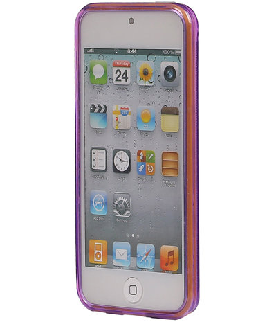 Apple iPod Touch 5 / 6 Diamant TPU back case hoesje Paars