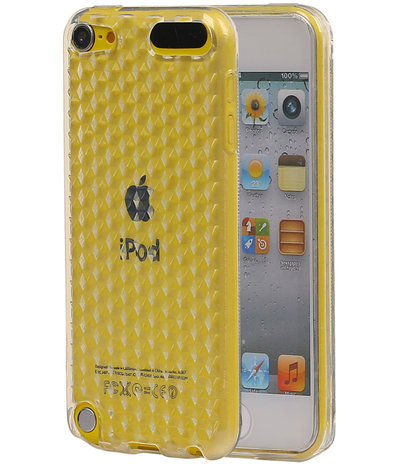 Apple iPod Touch 5 / 6 Diamant TPU back case hoesje Wit