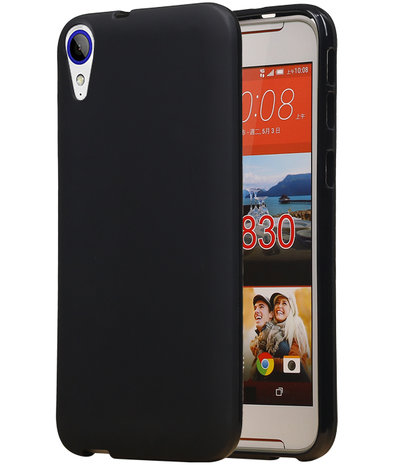 Hoesje voor HTC Desire 830 TPU back case Zwart