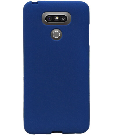 Blauw Zand TPU back case cover hoesje voor LG G6