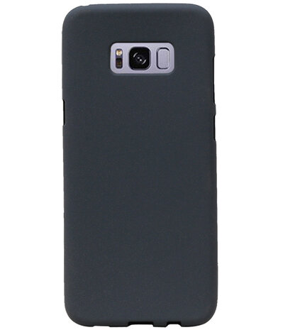 Grijs Zand TPU back case cover hoesje voor Samsung Galaxy S8+ Plus