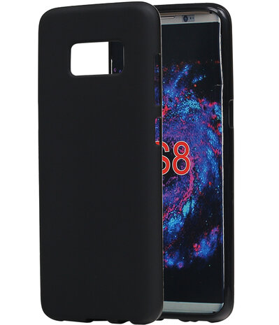 Samsung Galaxy S8 TPU back case hoesje Zwart