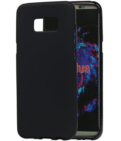 Samsung Galaxy S8+ Plus TPU back case hoesje Zwart