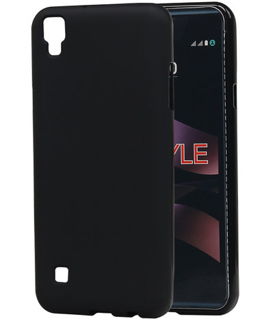 LG X Style K200 TPU back case hoesje Zwart