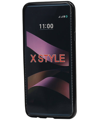 LG X Style K200 TPU back case hoesje Zwart