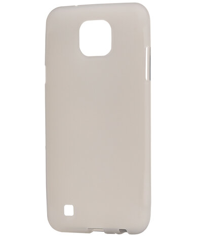 LG X Cam K580 TPU back case hoesje transparant Wit