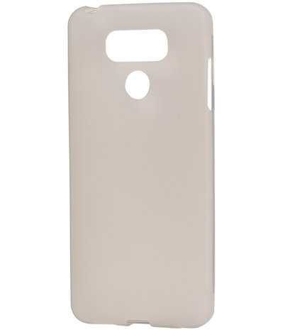 LG G6 TPU back case hoesje transparant Wit