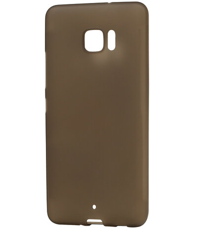HTC U Ultra TPU back case hoesje transparant Grijs