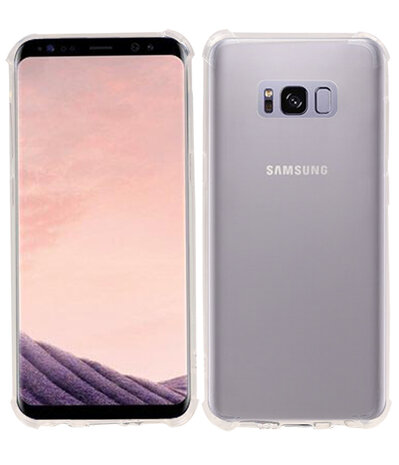 Transparant TPU Schokbestendig bumper case telefoonhoesje Samsung Galaxy S8+ Plus