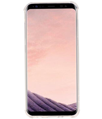 Transparant TPU Schokbestendig bumper case telefoonhoesje Samsung Galaxy S8+ Plus