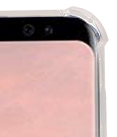 Transparant TPU Schokbestendig bumper case telefoonhoesje Samsung Galaxy S8+ Plus