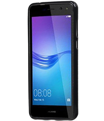 Huawei Y5 2017 / Y5 III TPU back case hoesje Zwart