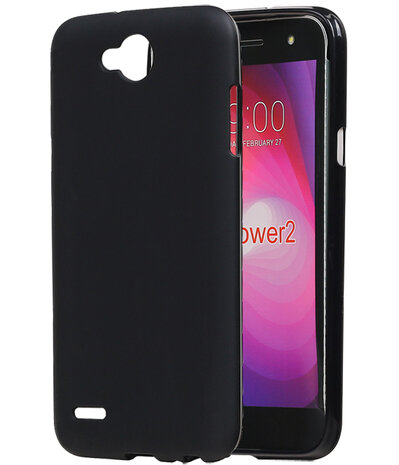 LG X Power 2 TPU back case hoesje Zwart