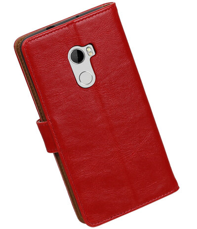 HTC One X10 Pull-Up booktype hoesje Rood