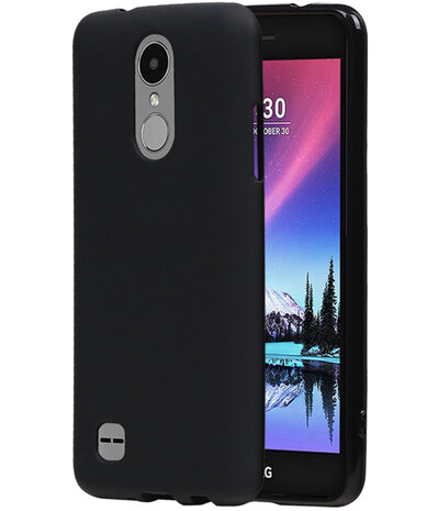 LG K4 2017 TPU back case hoesje Zwart