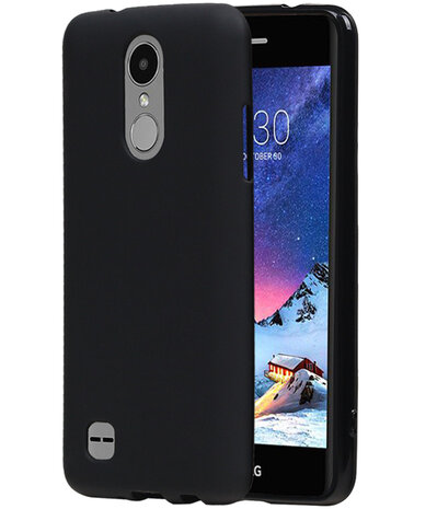 LG K8 2017 TPU back case hoesje Zwart